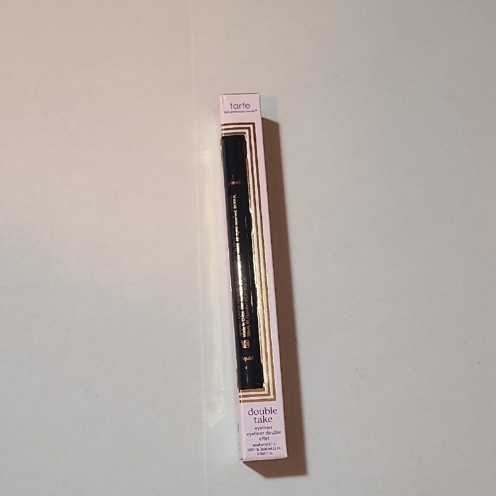 Tarte Double Take Eyeliner .5 Ml/.0035 Oz NIB Black